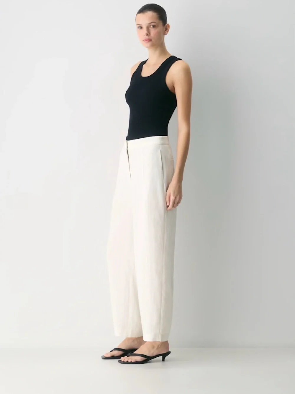 Aritzia Light Birch Wide Leg Pants